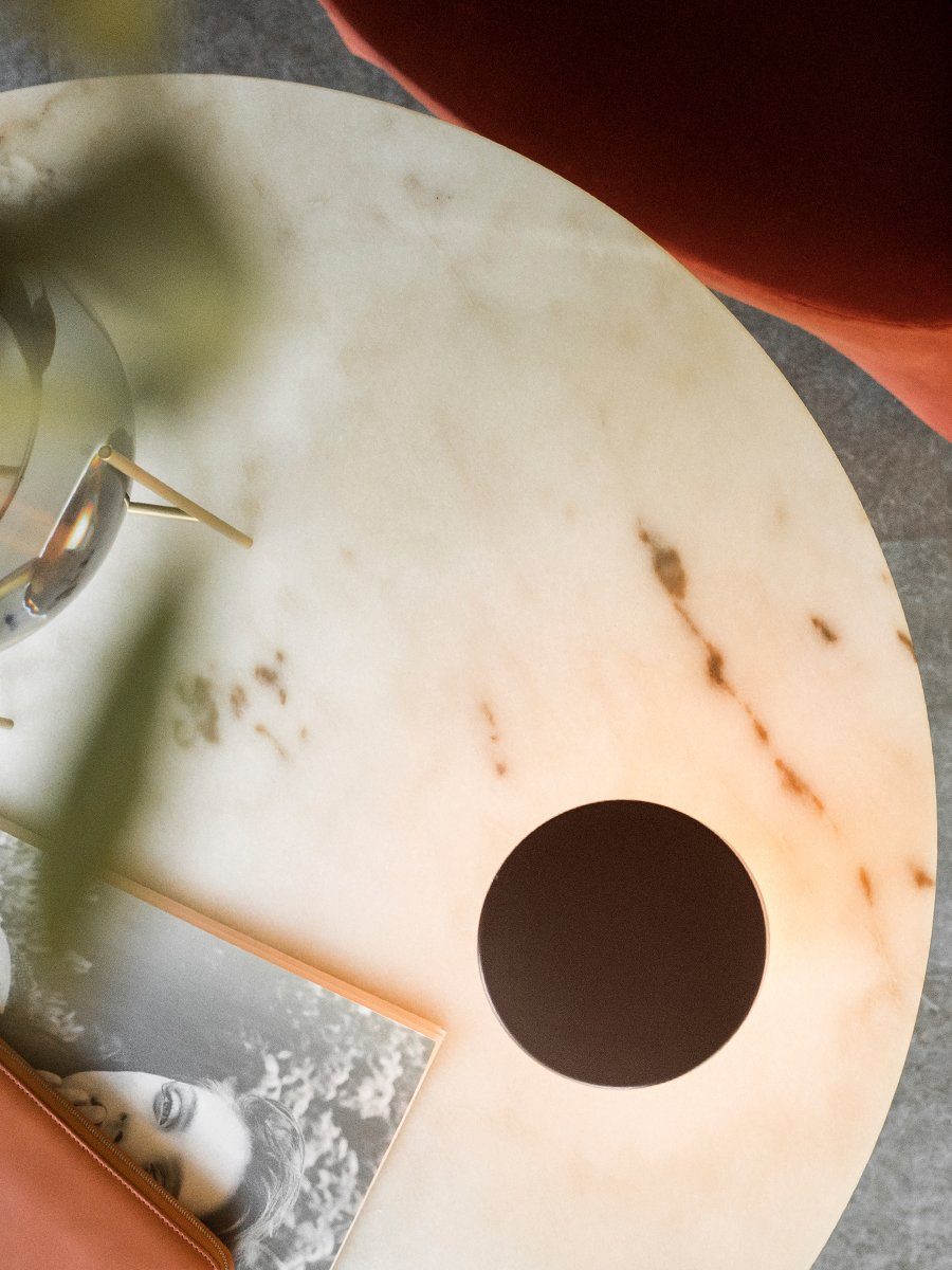 Norm Architects' Audo Cylindrical LED Cordless Table Lamp for Mood Setting