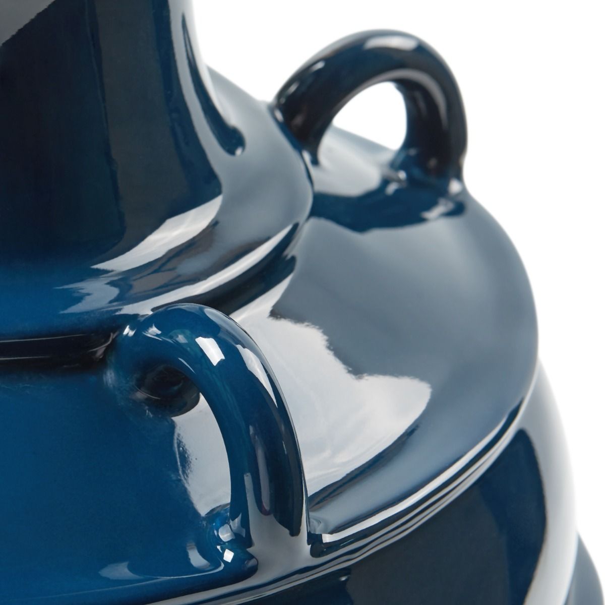 Villa & House Handmade Midnight Blue Glazed Phaedra Vase