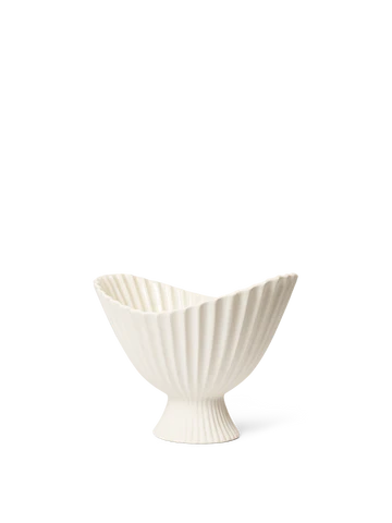 Ferm Living Elegant Ceramic Fountain Bowl for Decor and Storage