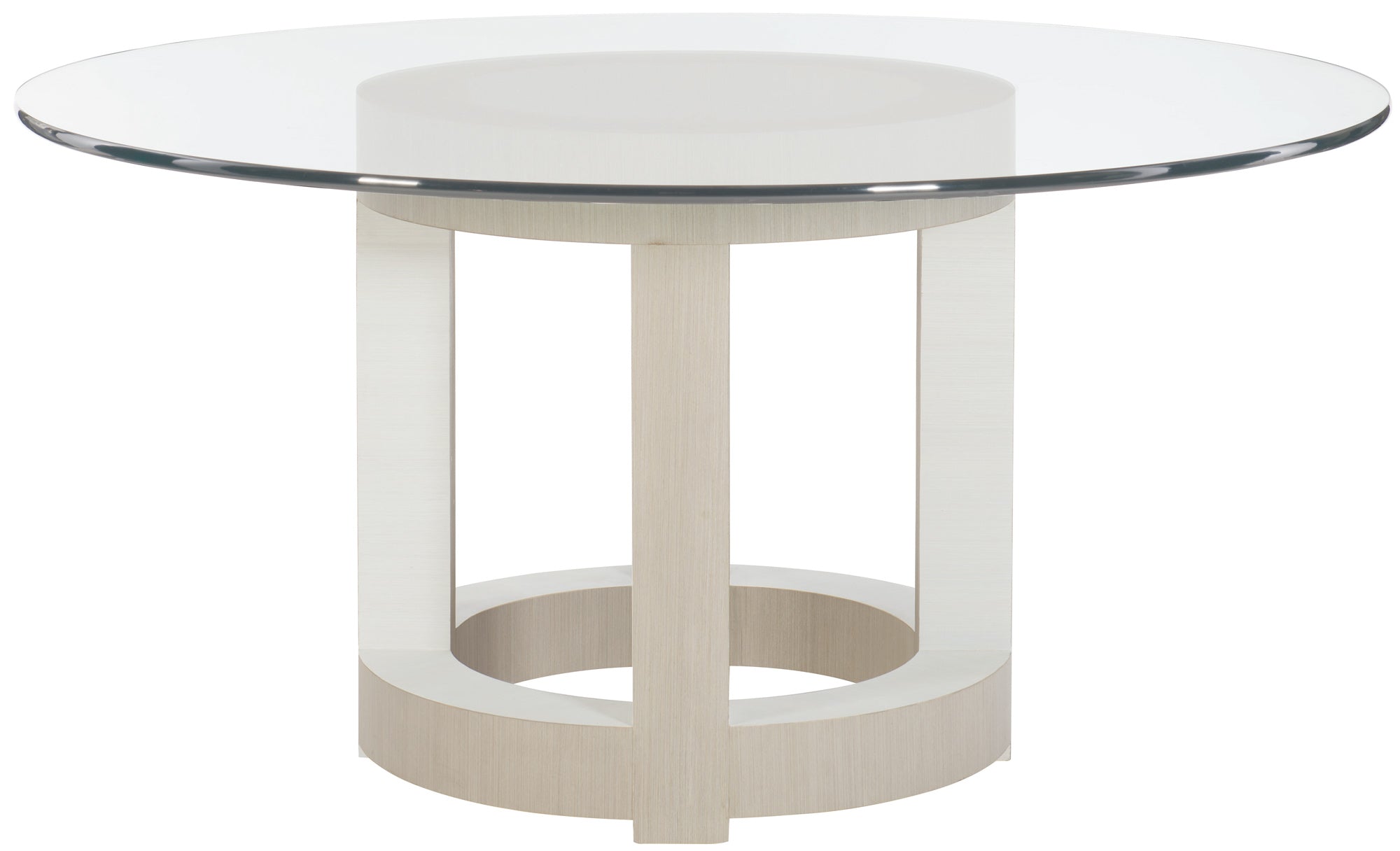 Bernhardt Axiom Contemporary Round Dining Table for Elegant Dining Spaces