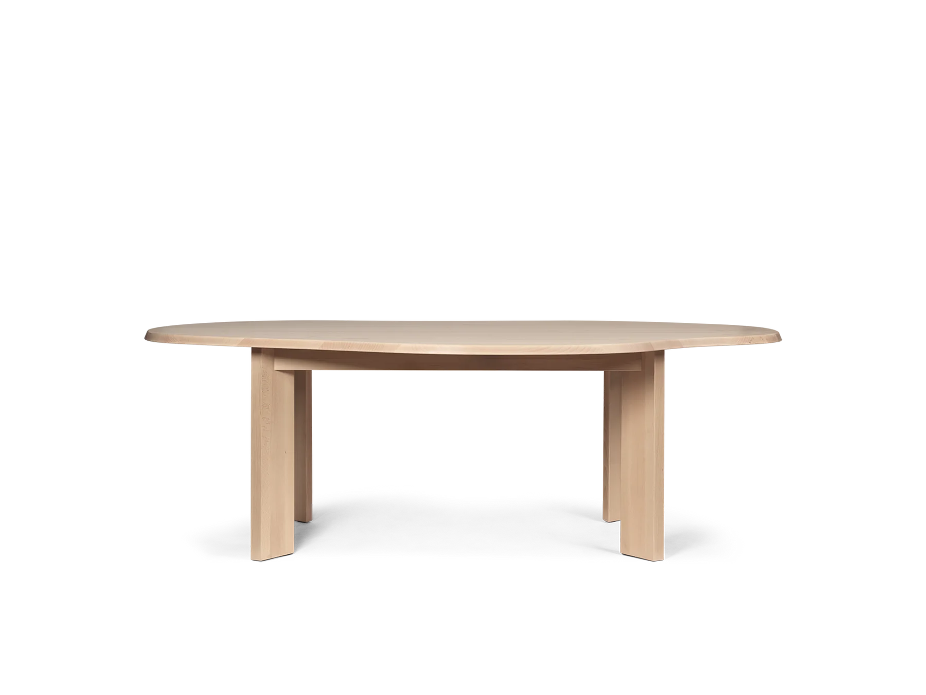 Ferm Living Tarn Solid Wood Dining Table for Cozy Dining Areas