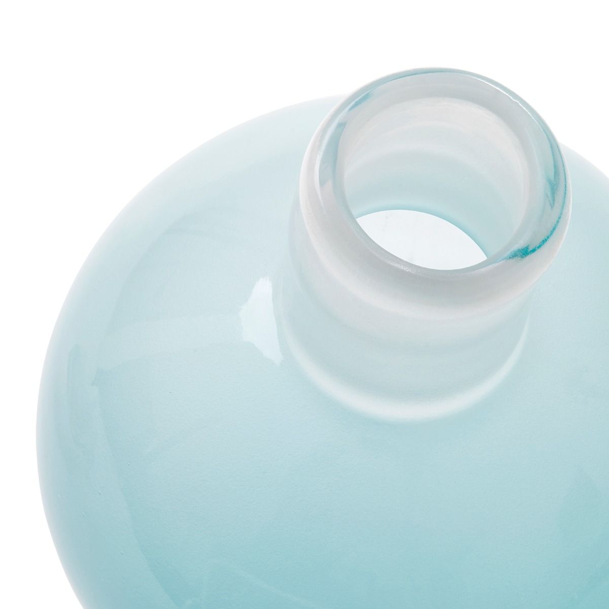 Villa & House Giorgio Hand - Blown Glass Decorative Vase, Available in Small and Large Sizes