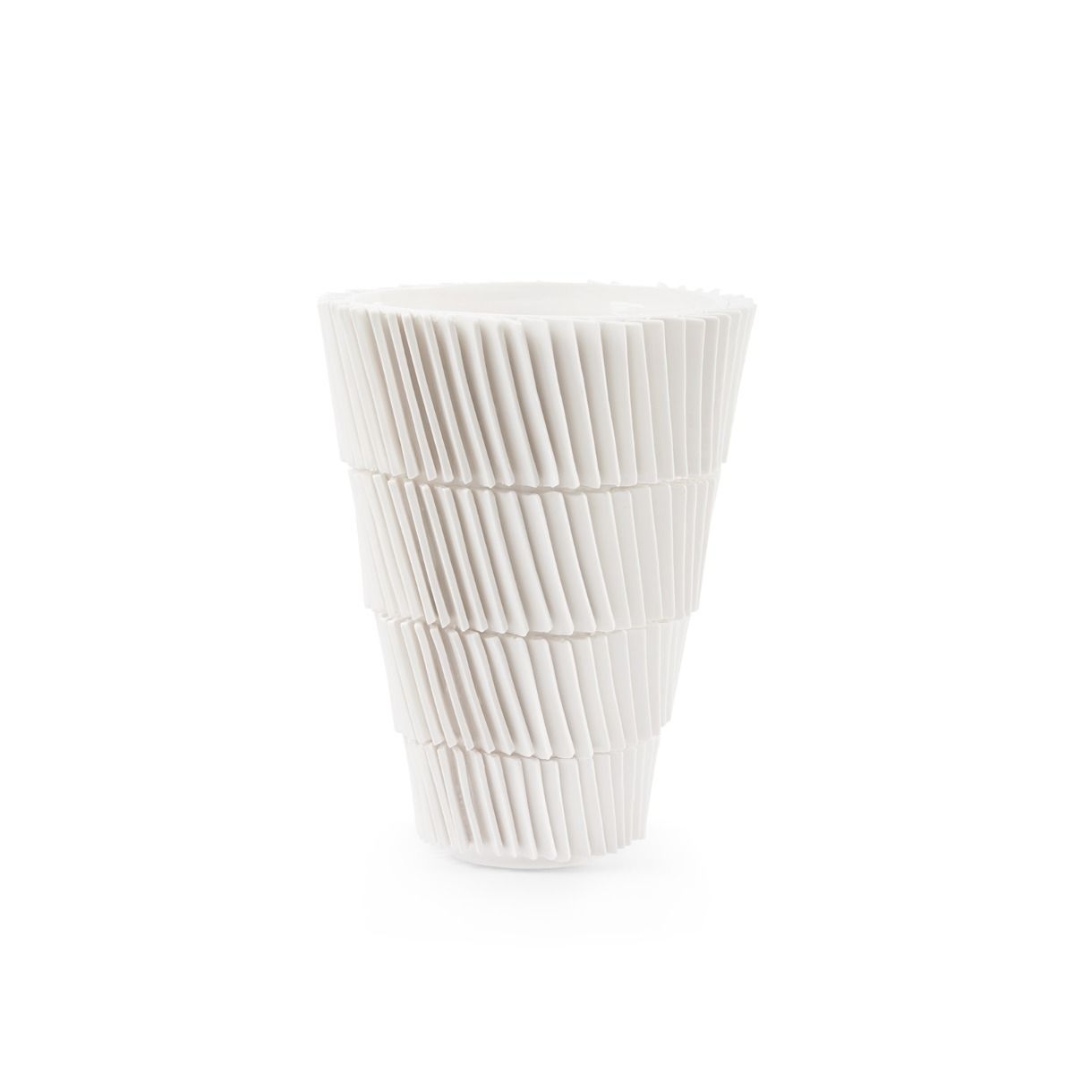 Villa & House Stunning Glossy Vega Porcelain Vase