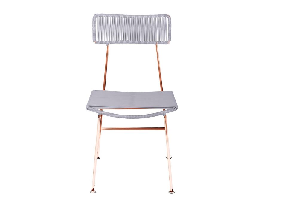 Charming Innit Hapi Dining Chair with Stunning Copper Frame