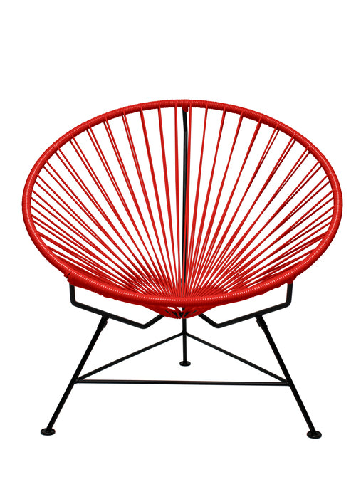 Stylish Black Frame Innit Lounge Chair for Indoor and Outdoor Use