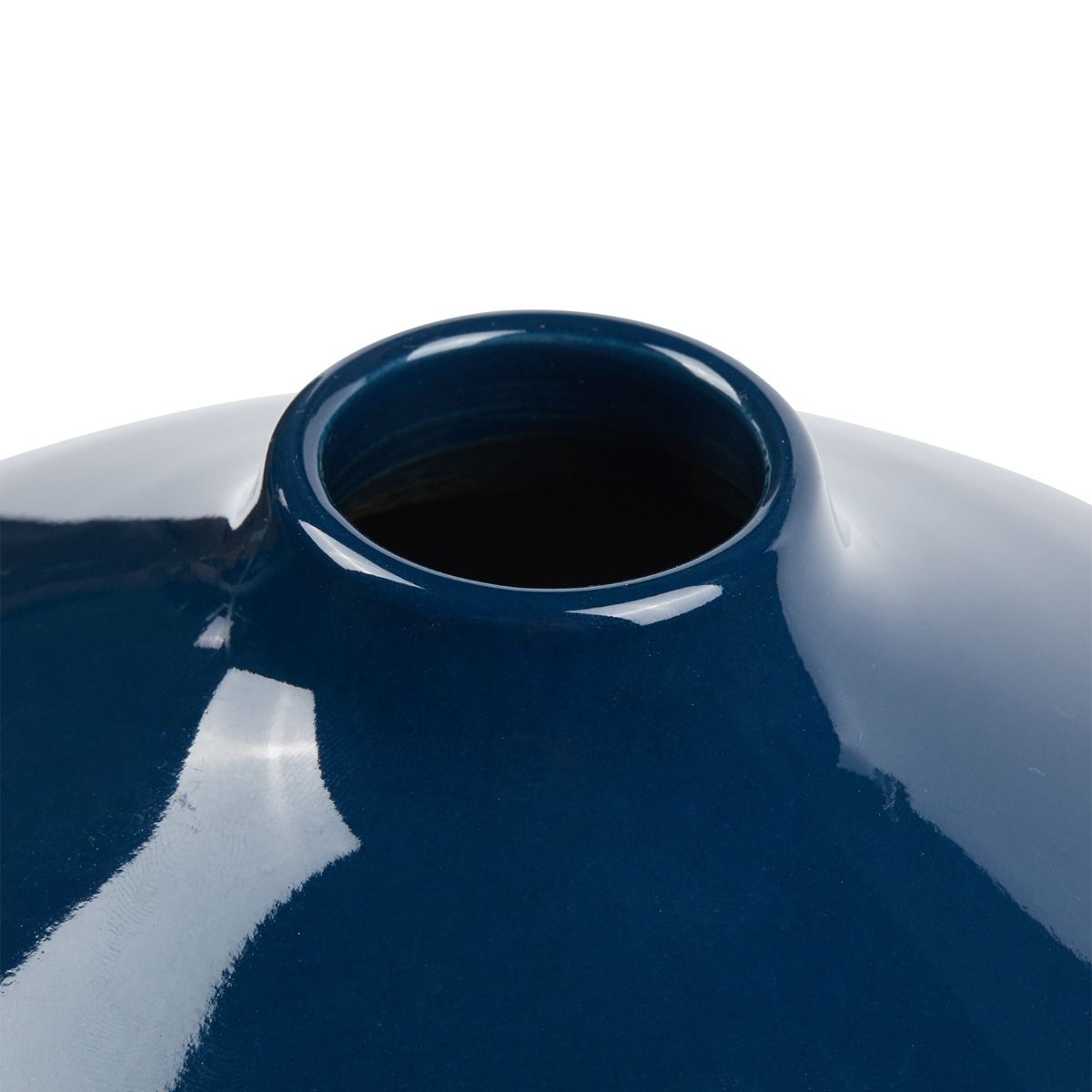 Villa & House Exquisite Taylor Vase with Abstract Blue - White Pattern