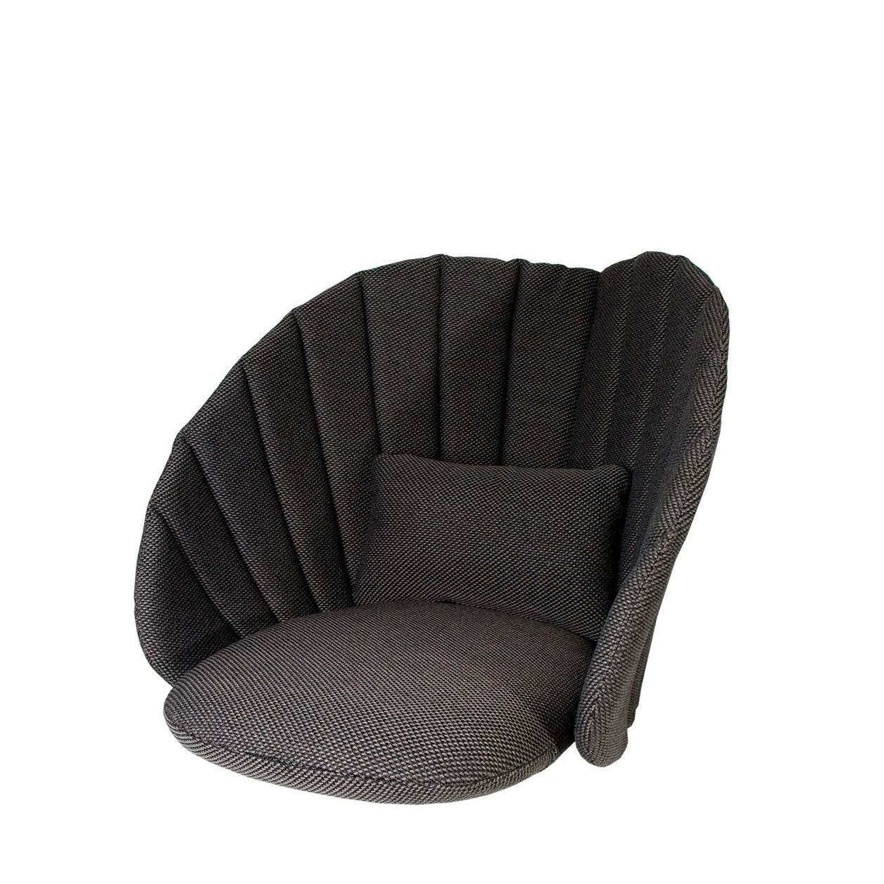 Cane-line Comfortable Peacock Lounge Chair Cushion Set with QuickDry