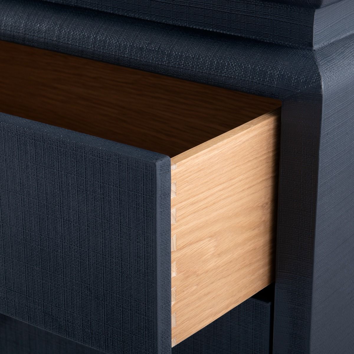 Villa & House Elina Luxury 3-Drawer Side Table with Pull-Out Tray