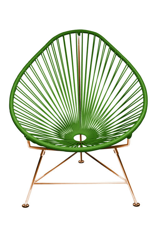 Stylish Innit Acapulco Chair with Durable Copper-Colored Frame