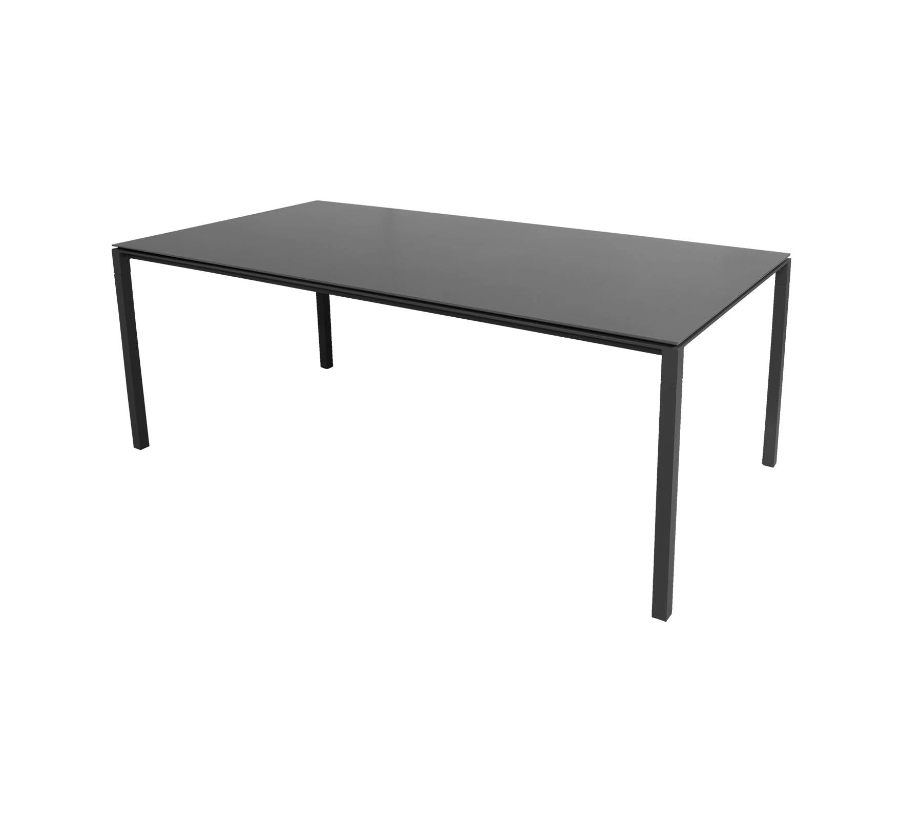 Cane-line 200x100cm Pure Ceramic Dining Table with Aluminum Frame