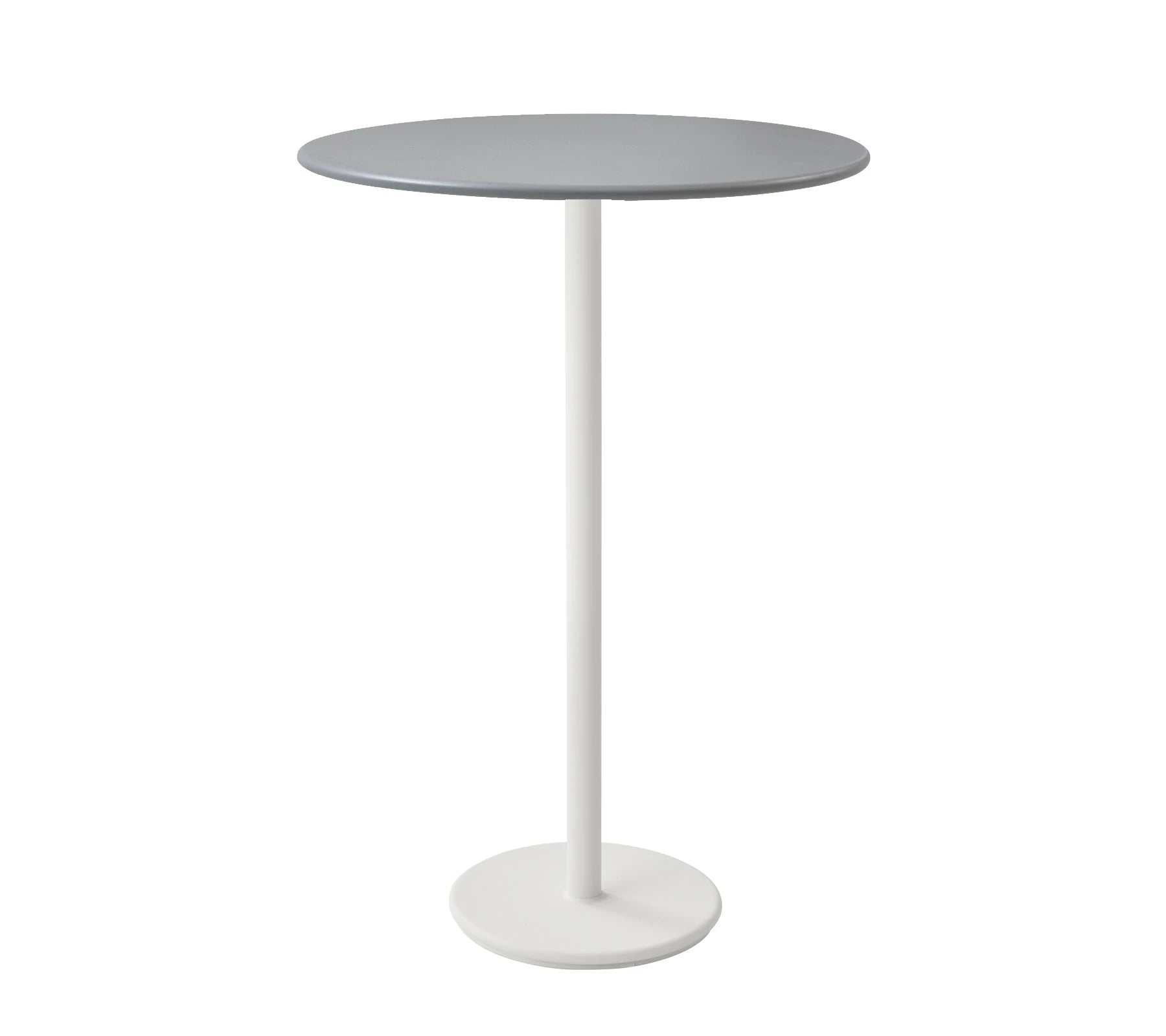 Cane-line Go Round 80cm Aluminum Bar Table for Stylish Settings