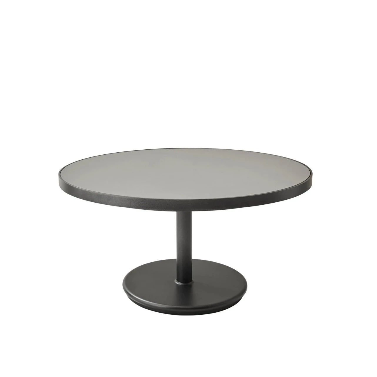 Cane-line Go Small-Base Round Coffee Table, 75cm in Diameter
