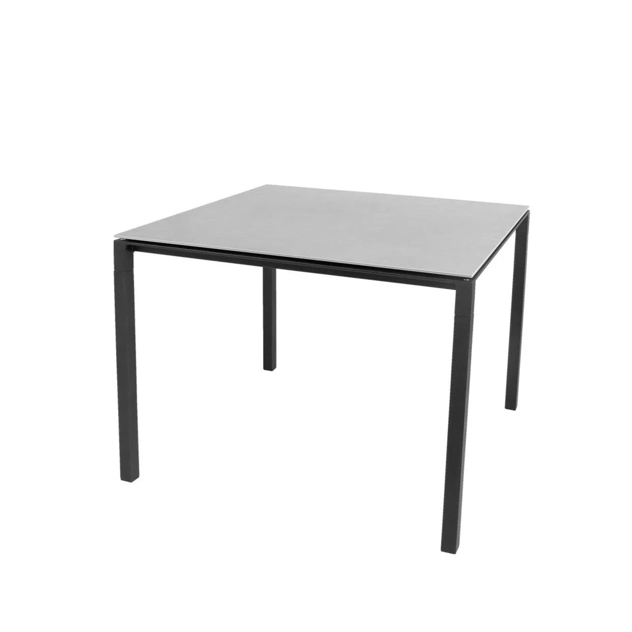 Cane-line Square-shaped Modern Pure Dining Table for Elegant Dining Spaces
