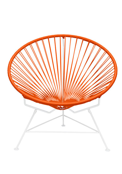 Stylish and Durable Innit Lounge Chair with White Powder - Coated Steel Frame