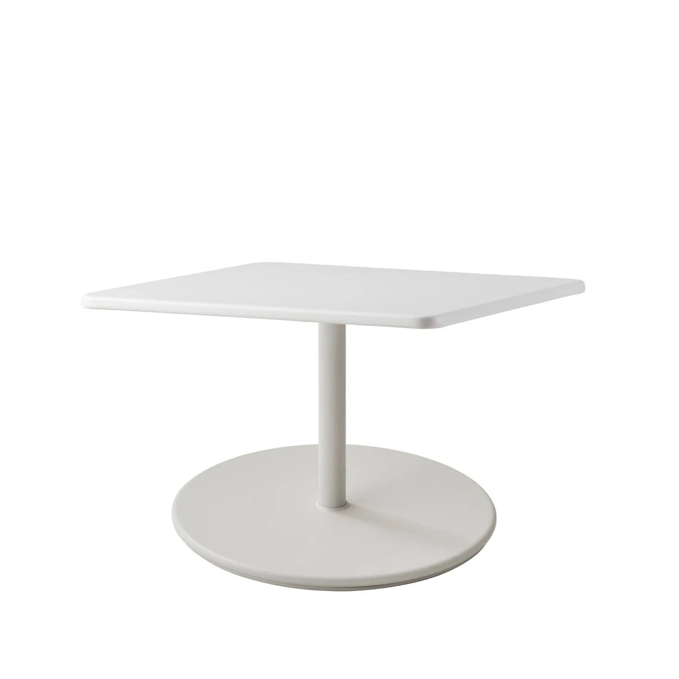 Large Base Square Cane - line Go Coffee Table for All - Weather Use