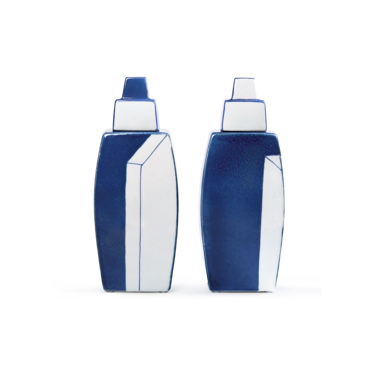 Villa & House Mid - Century Inspired Morandi Porcelain Vase Set of Two