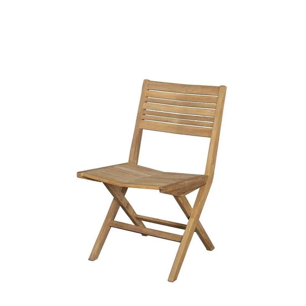 Cane-line High - Quality Teak Flip Folding Chair for Outdoor Use