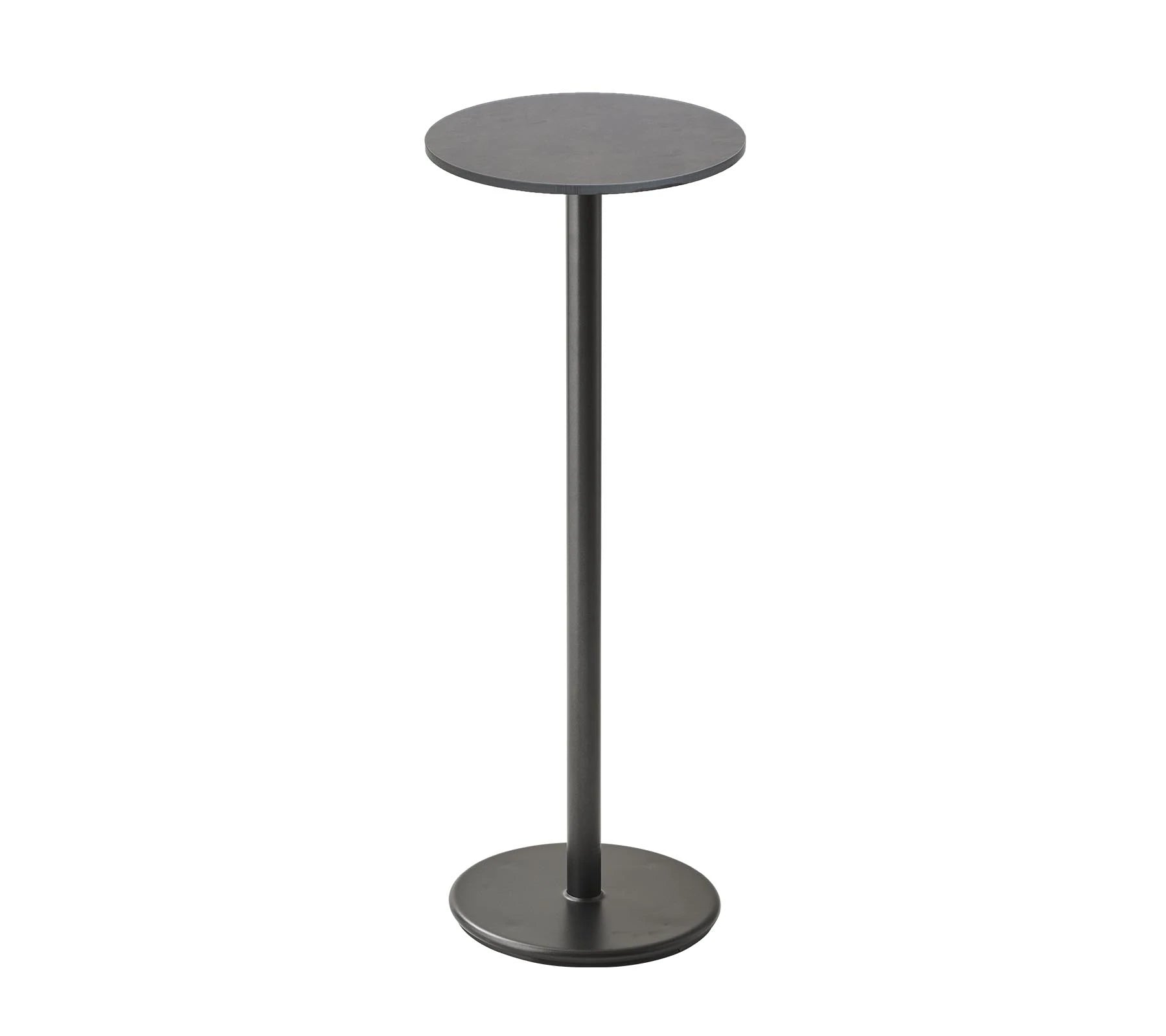 Cane-line Go 45cm Round Powder-Coated Aluminum Bar Table