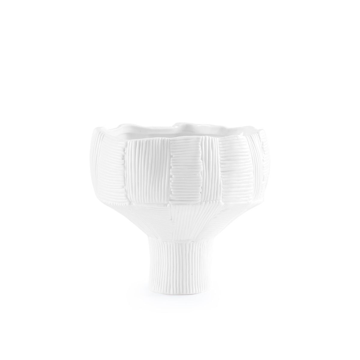 Villa & House Contemporary Krissa Porcelain Vase for Tabletop Decor