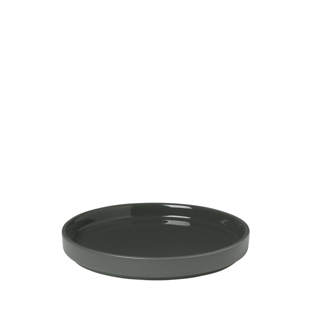 Blomus 5.5-inch Pilar Stoneware Plate Set of 4 in Multiple Colors