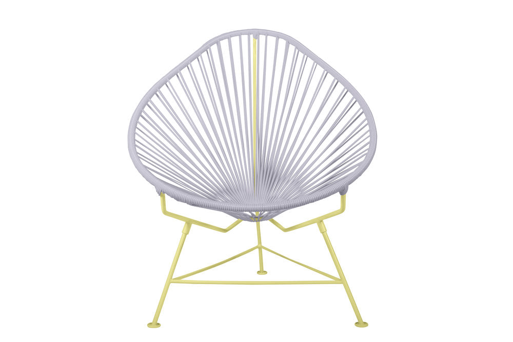 Innit Yellow Frame Acapulco-Style Outdoor Chair