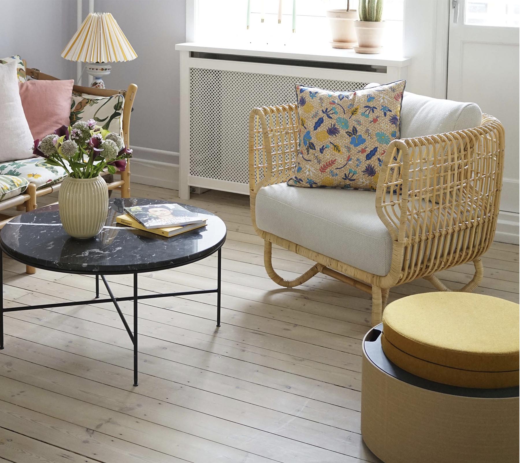 Cane-line Rattan Nest Lounge Chair - A Classic Danish-Style Seating Solution