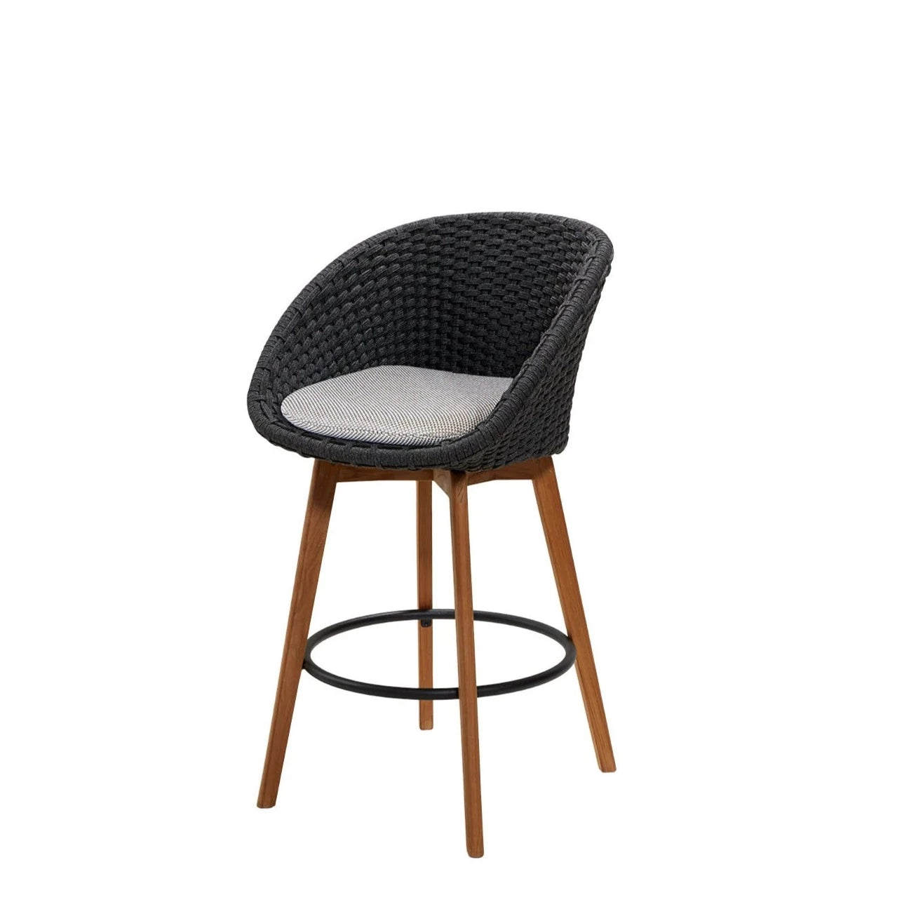 Cane-line Peacock Stylish Outdoor Bar Chair for Comfortable Seating