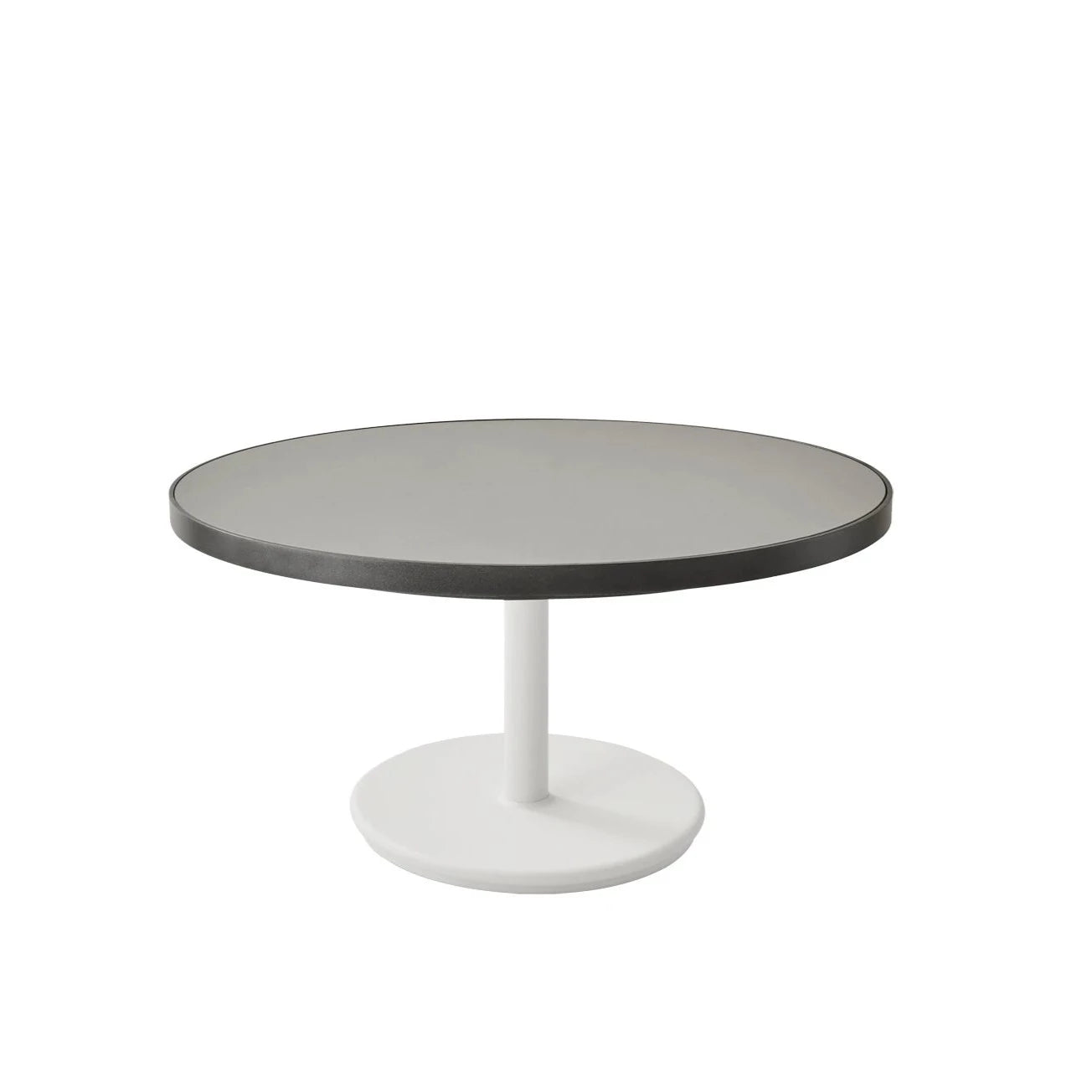 Cane-line Go Small-Base Round Coffee Table, 75cm in Diameter