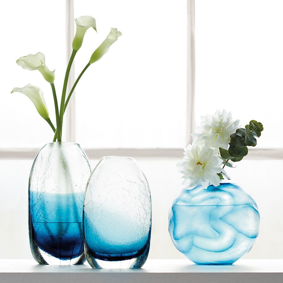 Villa & House Planetary-Inspired Decorative Glass Vase