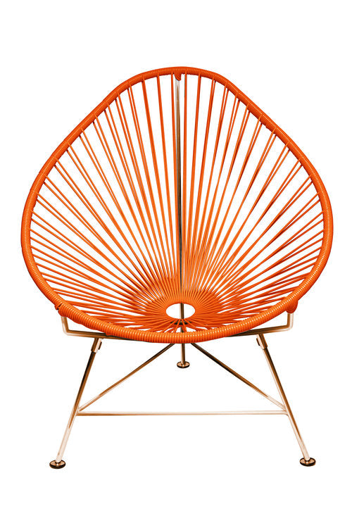 Stylish Innit Acapulco Chair with Durable Copper-Colored Frame
