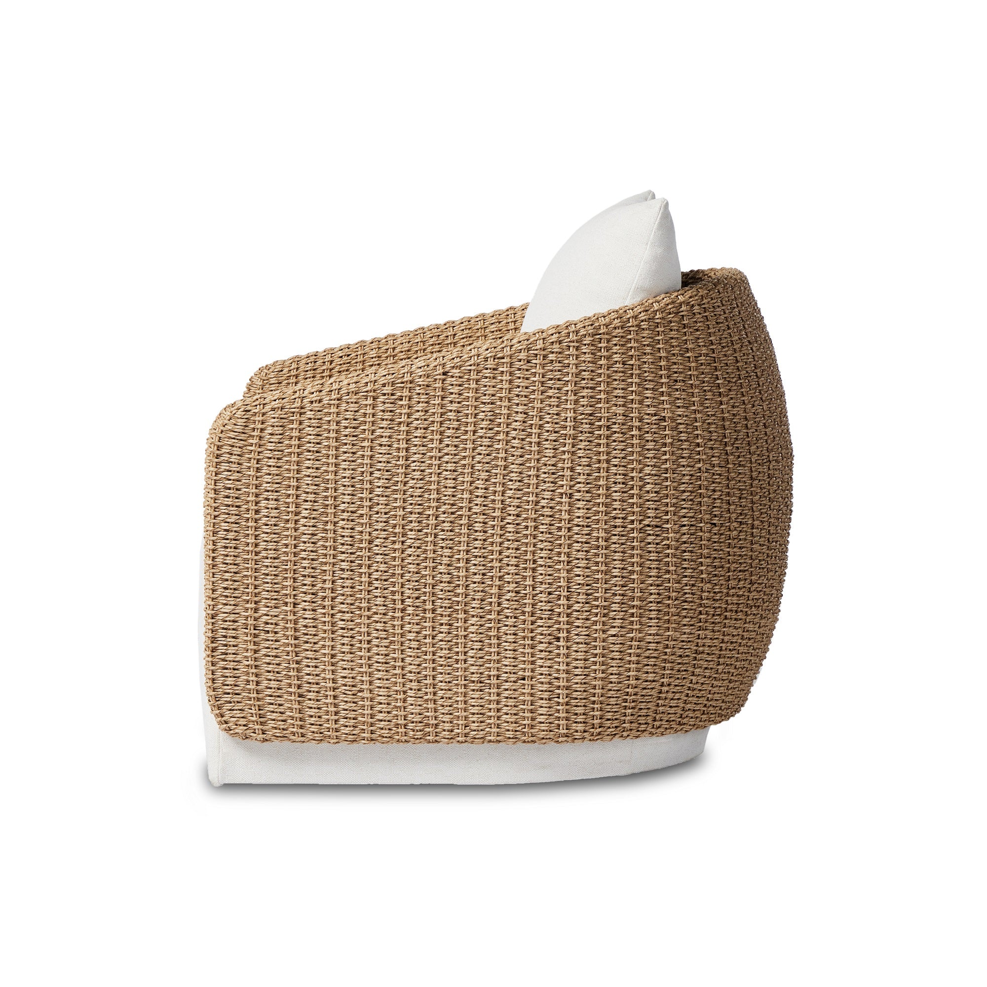 Four Hands Maven Luxury Outdoor Swivel Chair with Zero - Waste Italian Upholstery