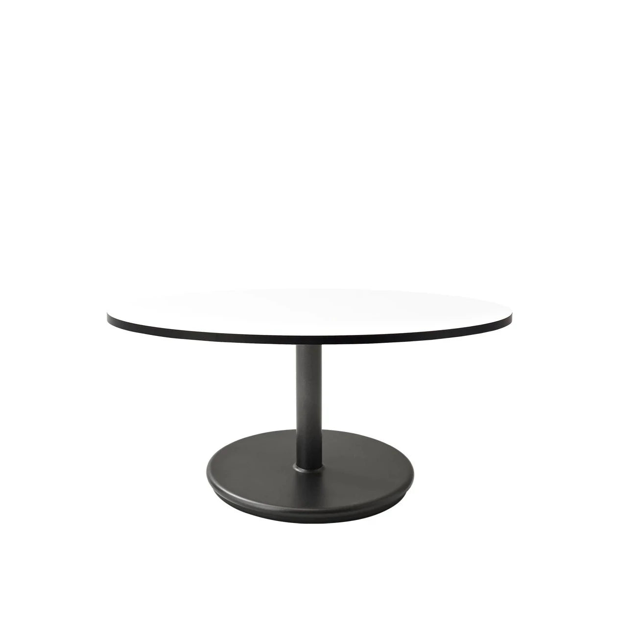 Cane-line Go Small-Base Round Coffee Table, 75cm in Diameter