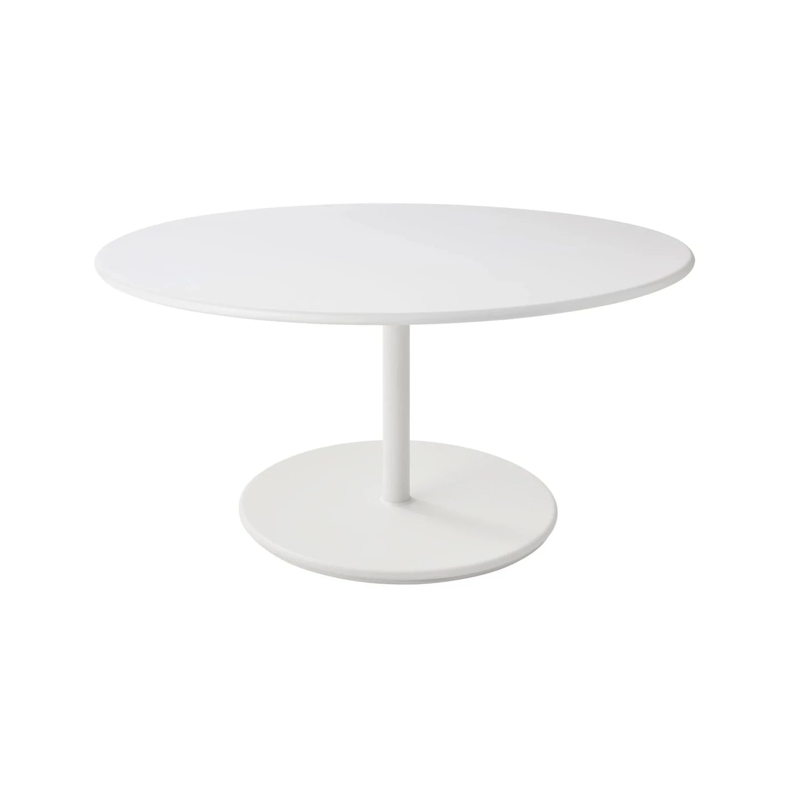 Cane-line Go Large Base Round 110cm Coffee Table for All-Weather Use