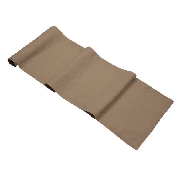 Huddleson Contemporary Luxury Italian Linen Table Runner for Elegant Dining