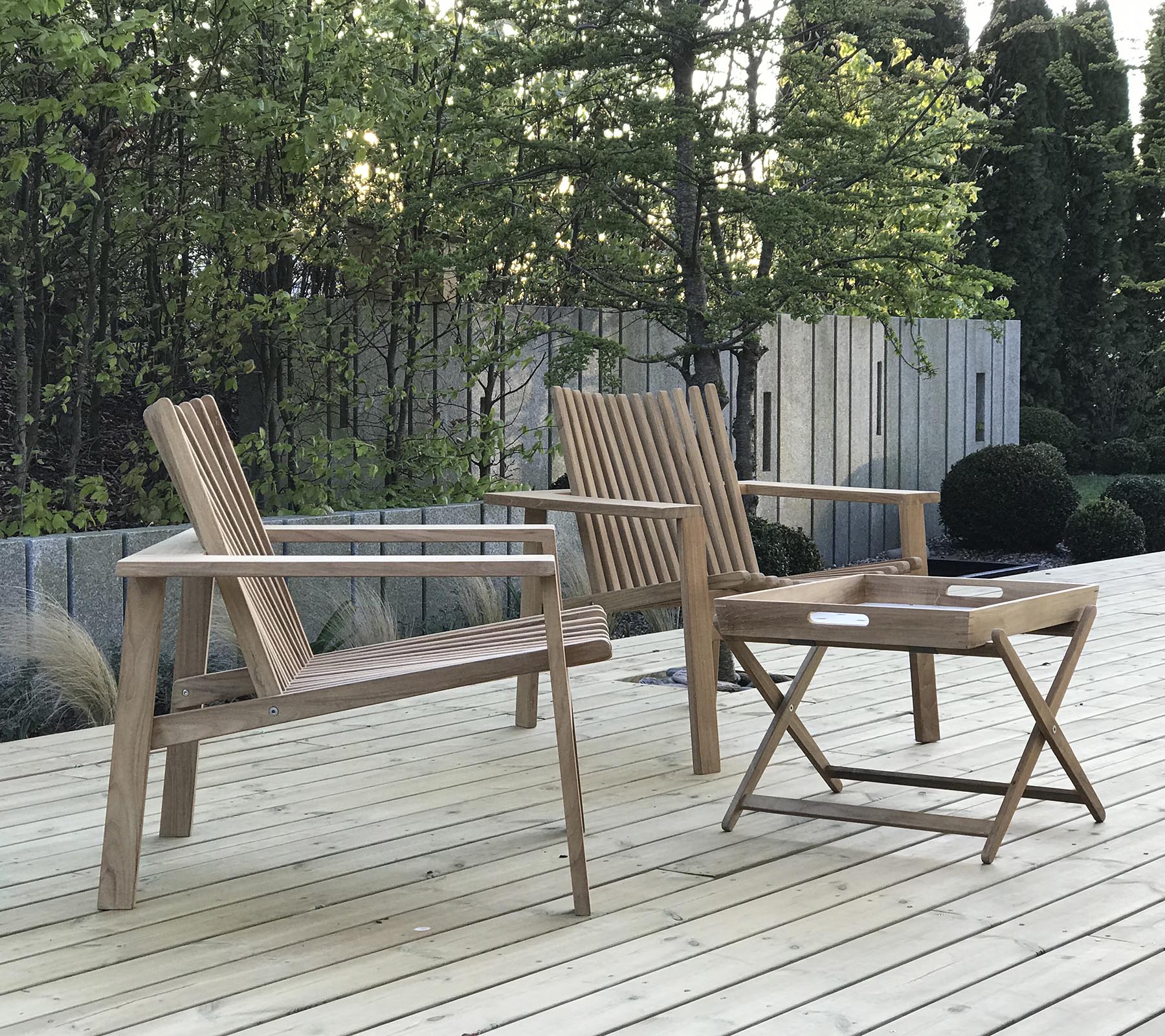 Cane-line Amaze Comfortable and Elegant Teak Lounge Chair