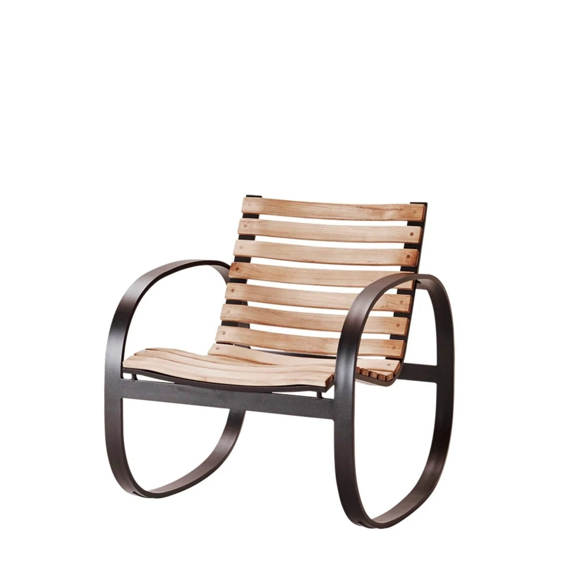 Cane-line Parc Teak Rocking Chair - Comfortable and Stylish for Outdoor Use