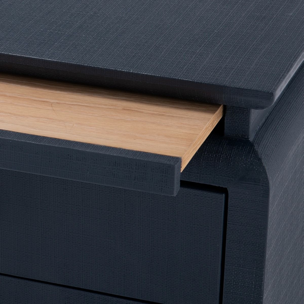 Villa & House Elina Luxury 3-Drawer Side Table with Pull-Out Tray