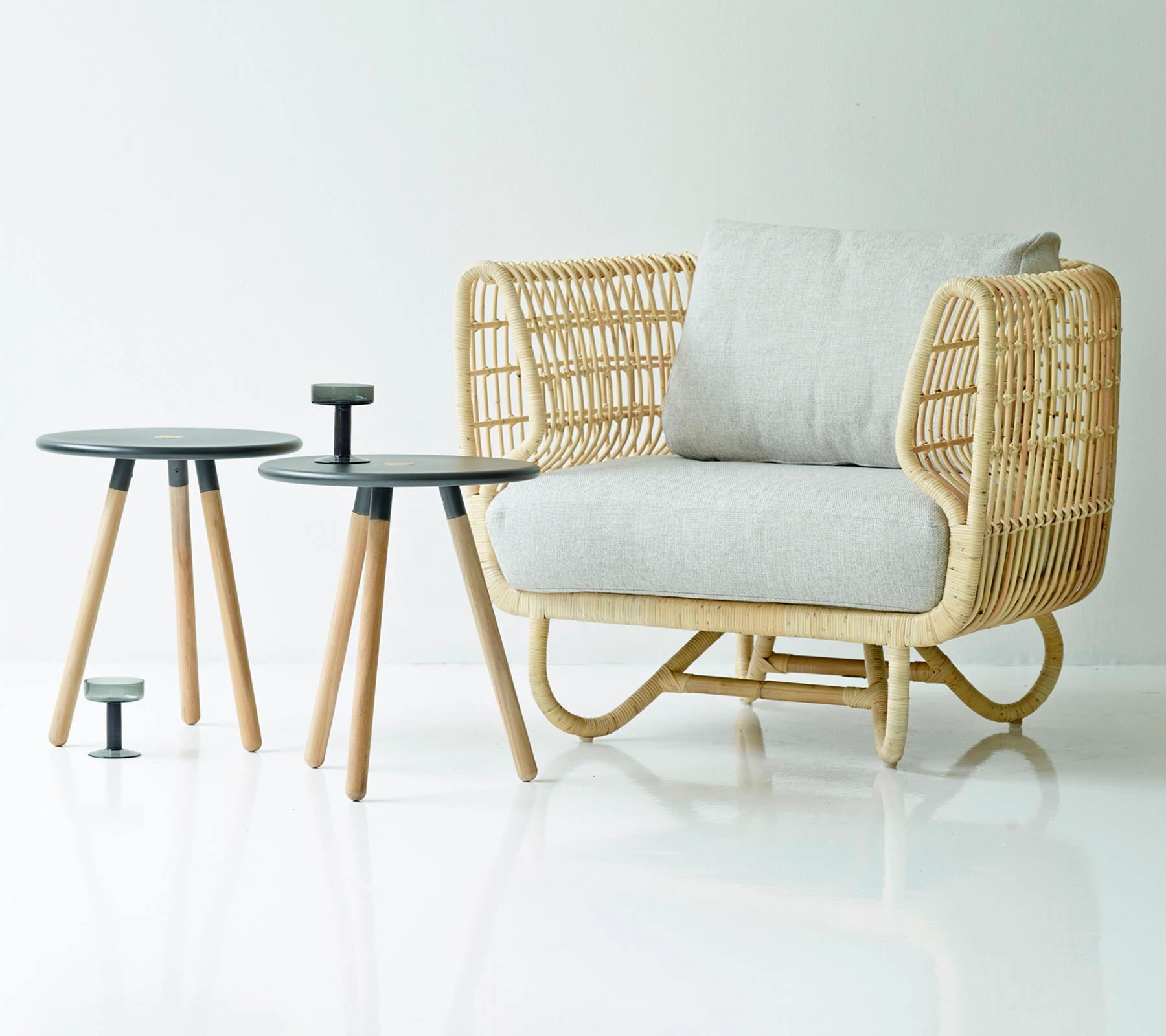 Cane-line Rattan Nest Lounge Chair - A Classic Danish-Style Seating Solution