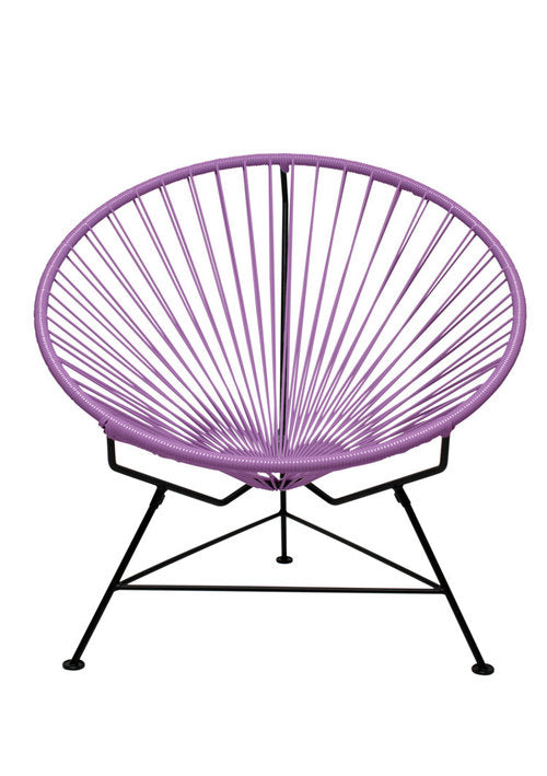 Stylish Black Frame Innit Lounge Chair for Indoor and Outdoor Use