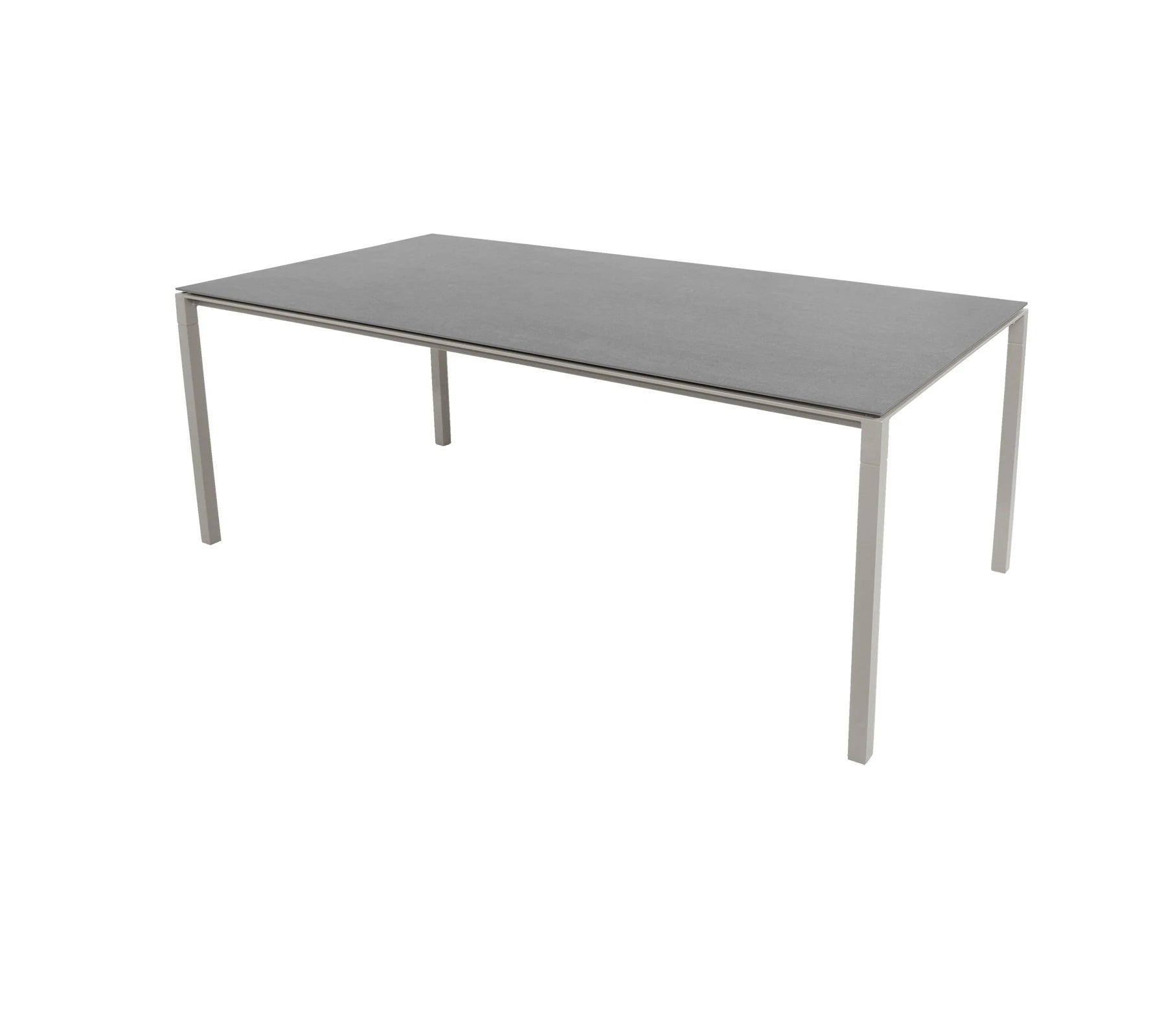 Cane-line 200x100cm Pure Ceramic Dining Table with Aluminum Frame