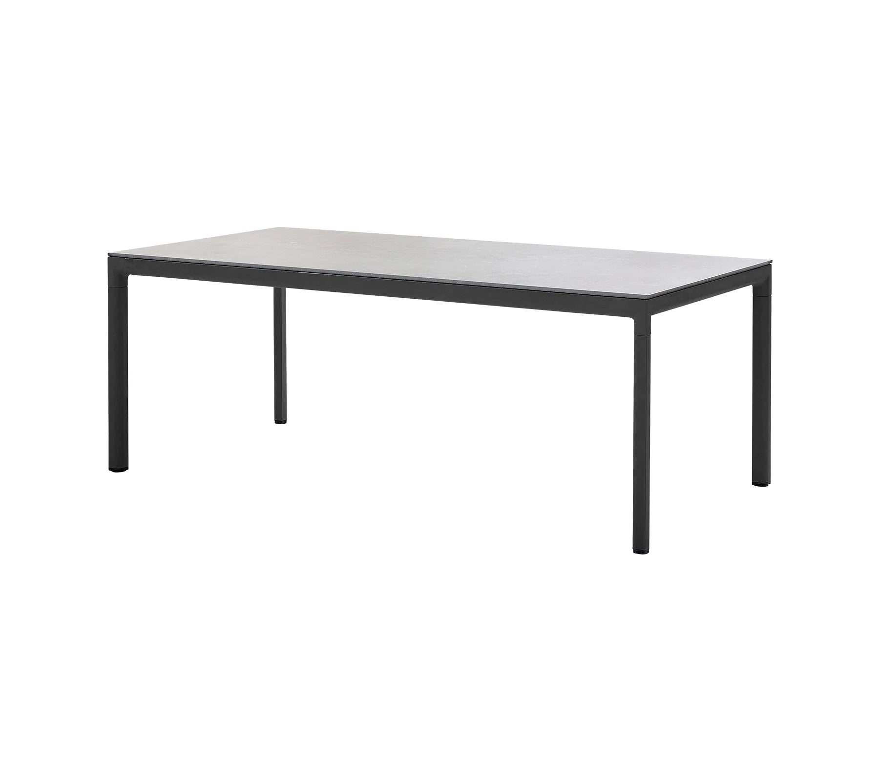 Cane-line Modern Outdoor Drop Dining Table - Dimensions 200x100cm