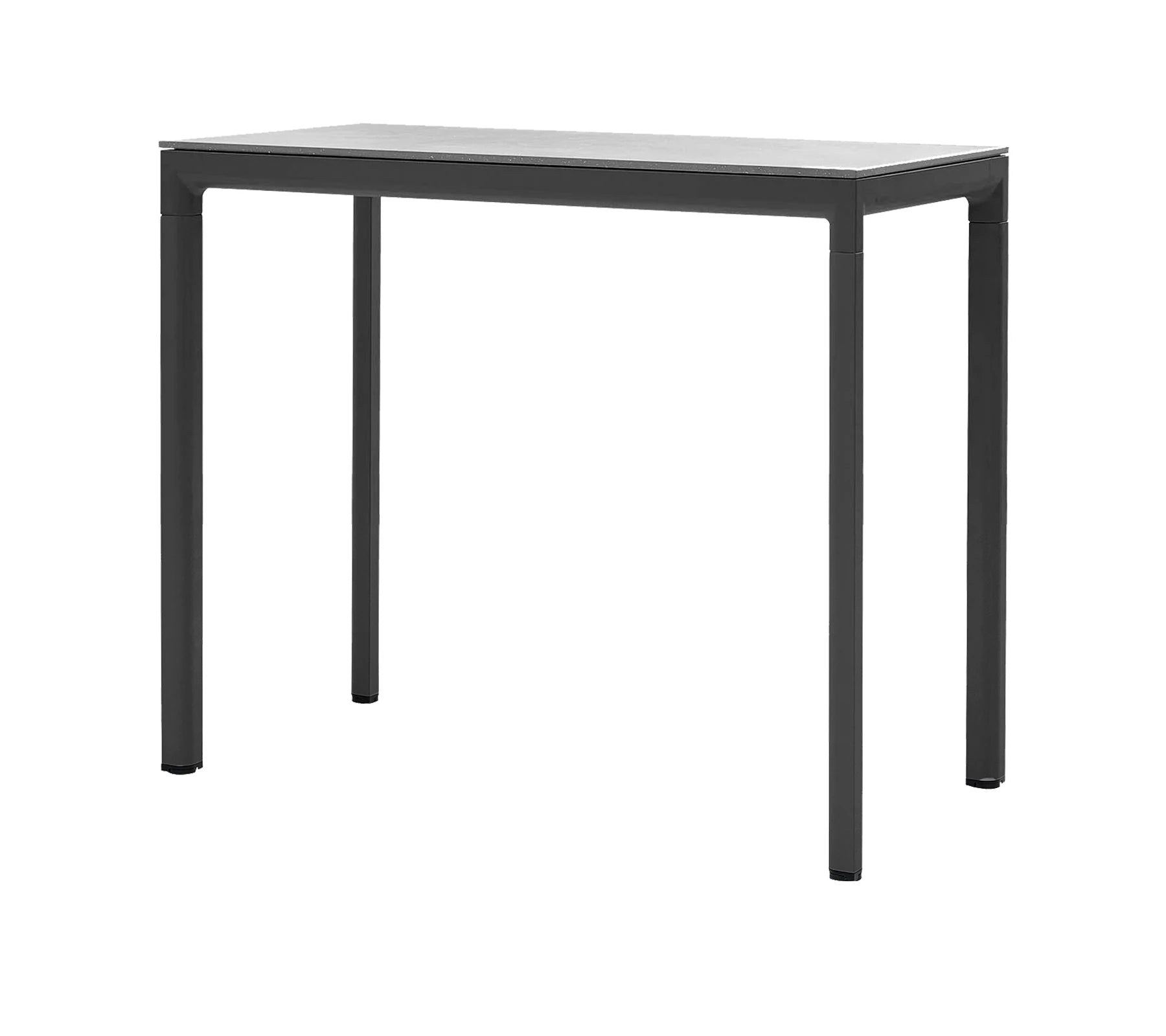 Cane-line Outdoor Drop-shaped Bar Table for Elegant Patio Settings
