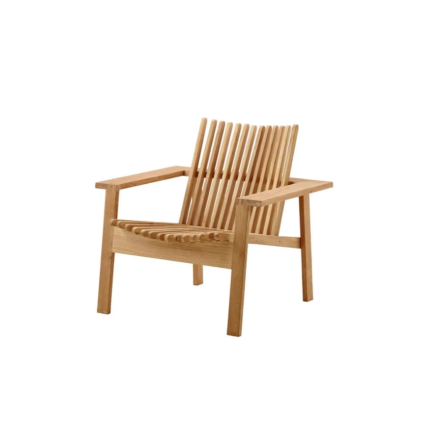 Cane-line Amaze Comfortable and Elegant Teak Lounge Chair