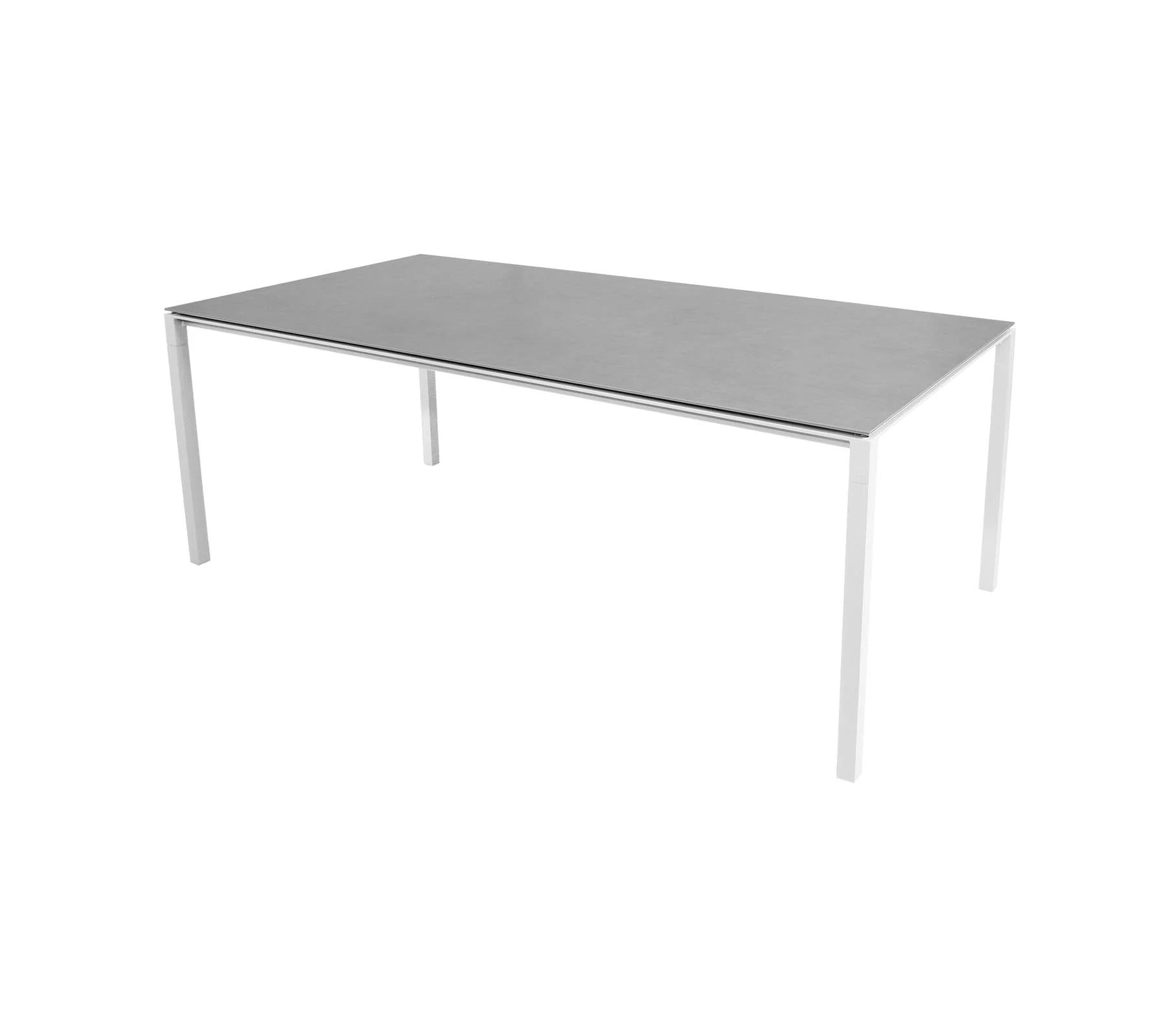 Cane-line 200x100cm Pure Ceramic Dining Table with Aluminum Frame