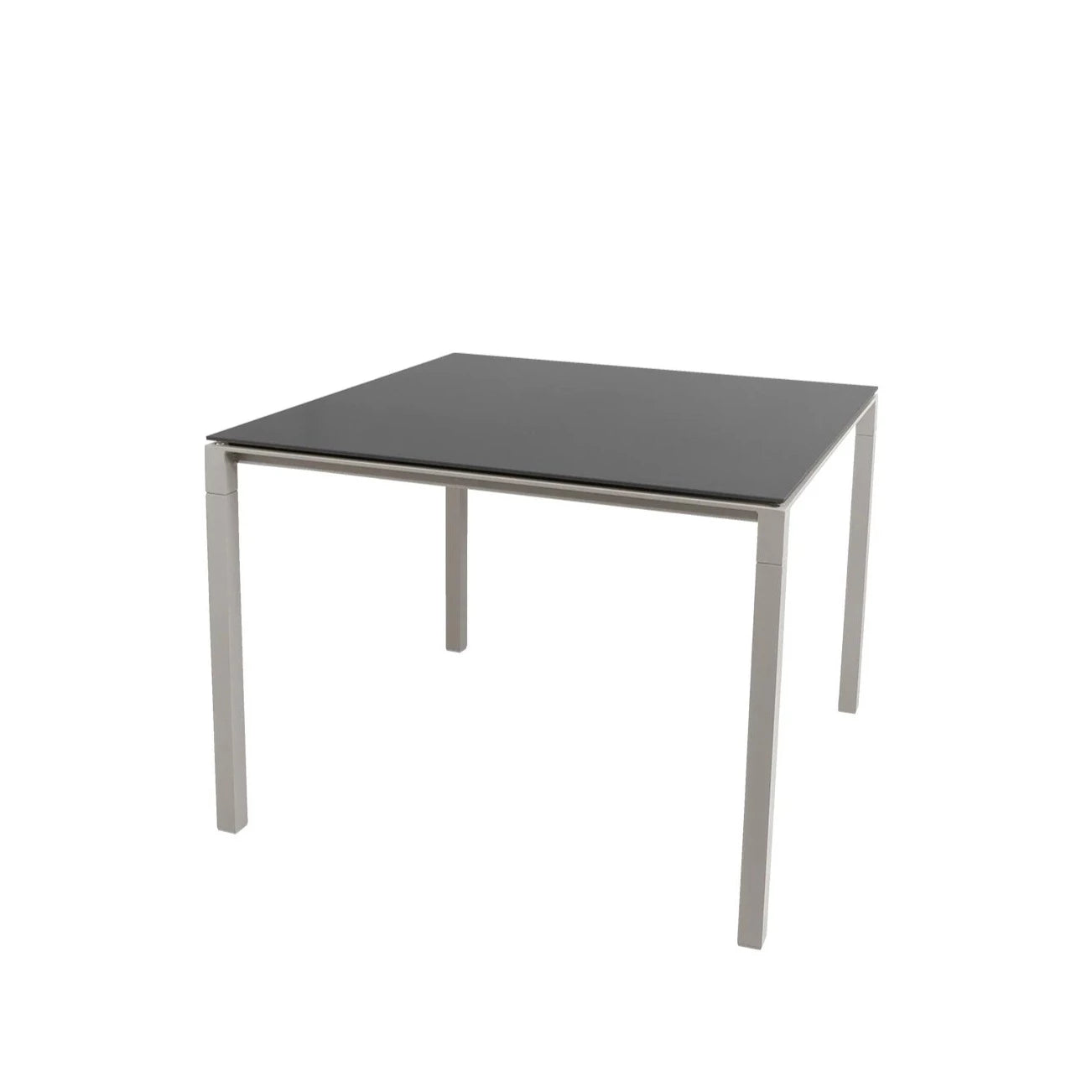 Cane-line Square-shaped Modern Pure Dining Table for Elegant Dining Spaces