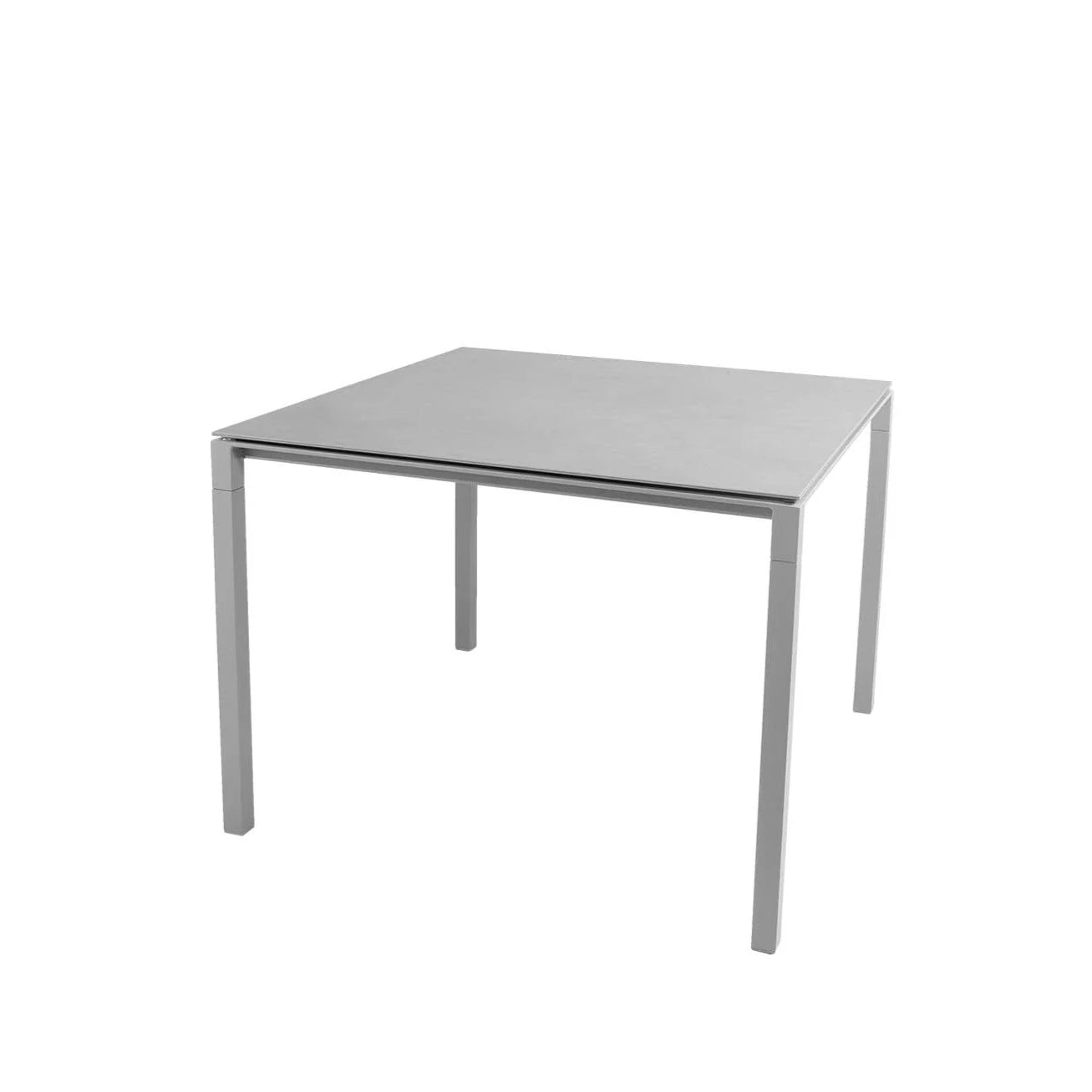 Cane-line Square-shaped Modern Pure Dining Table for Elegant Dining Spaces