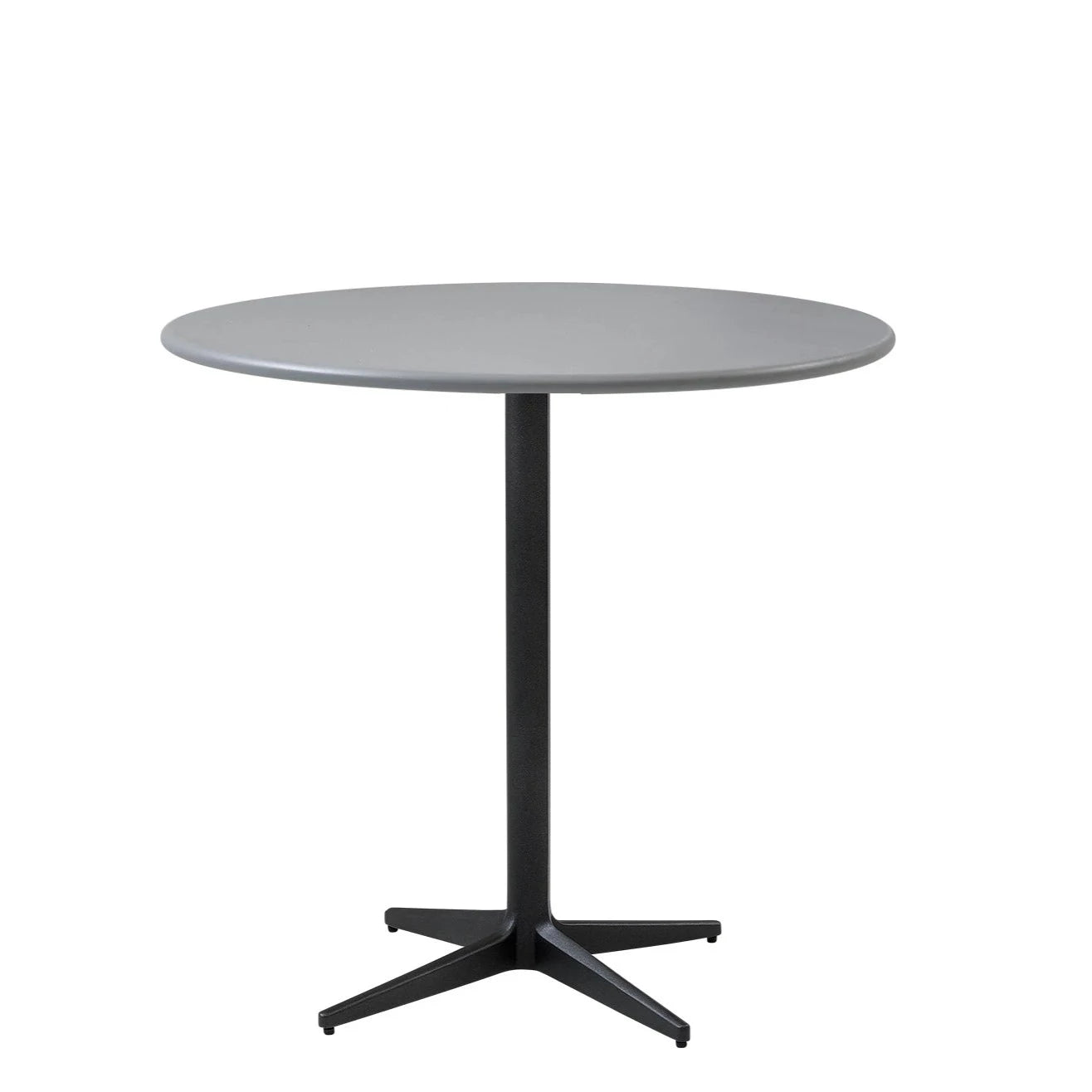 Stylish Cane-line Round Drop Café Table, 80cm Diameter