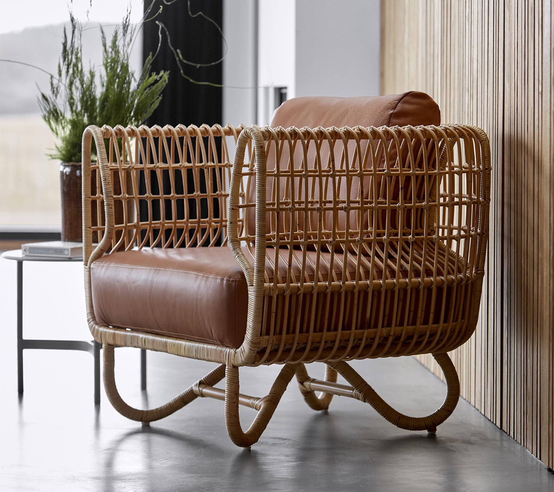 Cane-line Rattan Nest Lounge Chair - A Classic Danish-Style Seating Solution