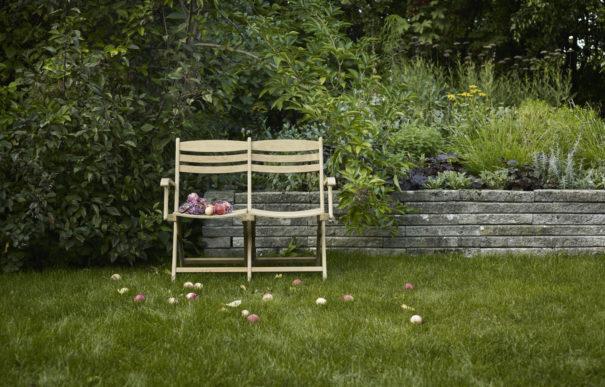 Skagerak Selandia Foldable 2-Seater Teak Outdoor Chair