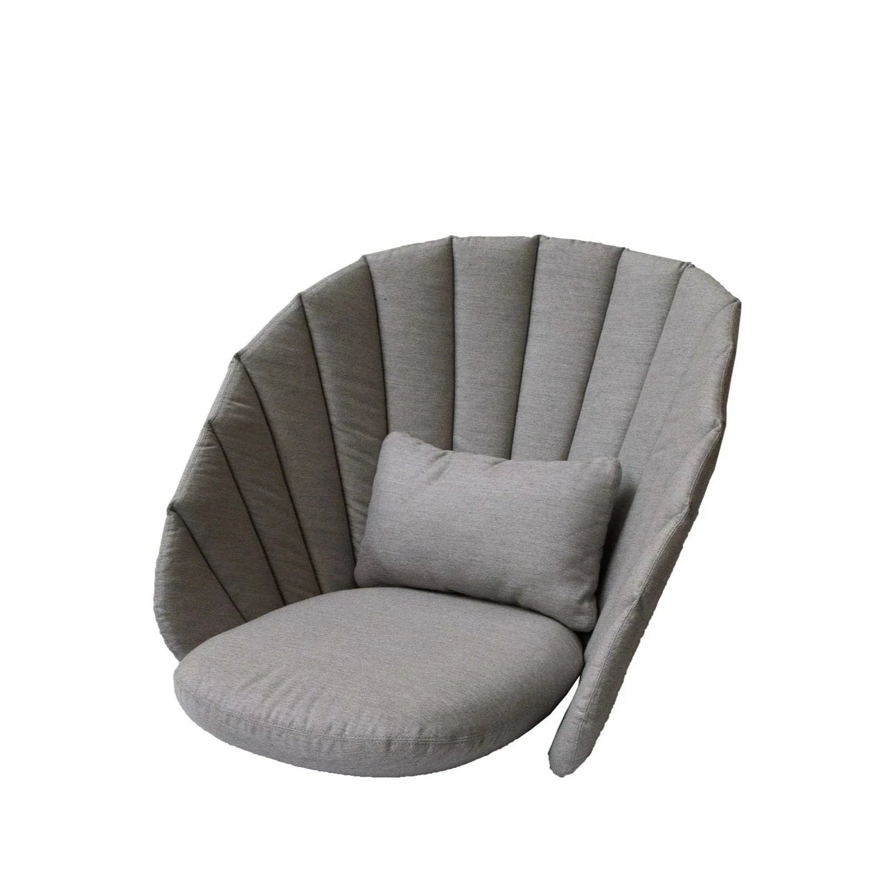 Cane-line Comfortable Peacock Lounge Chair Cushion Set with QuickDry
